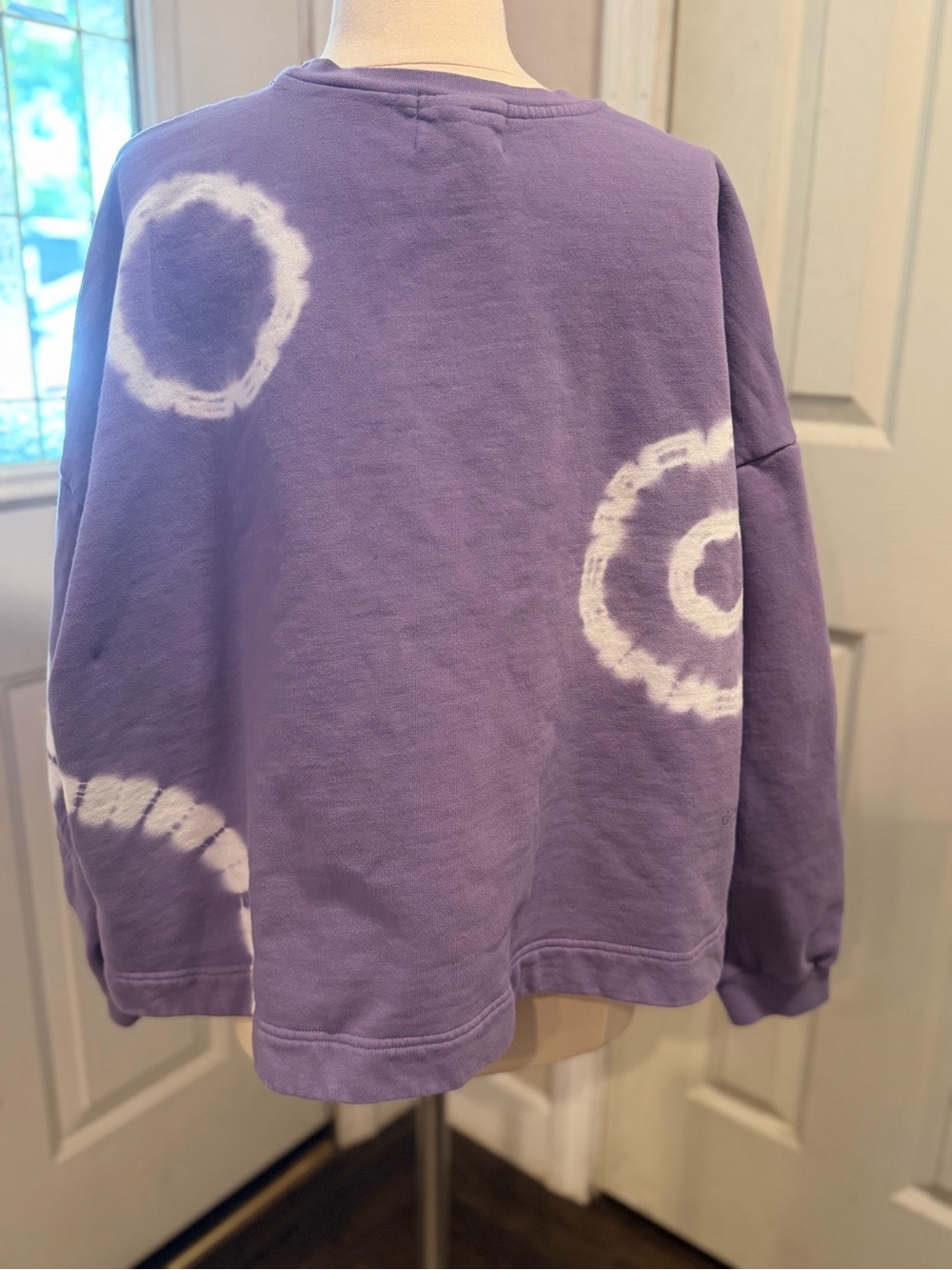 Disney Purple Tie-Dye Mickey Mouse Sweatshirt - Picture 4 of 5